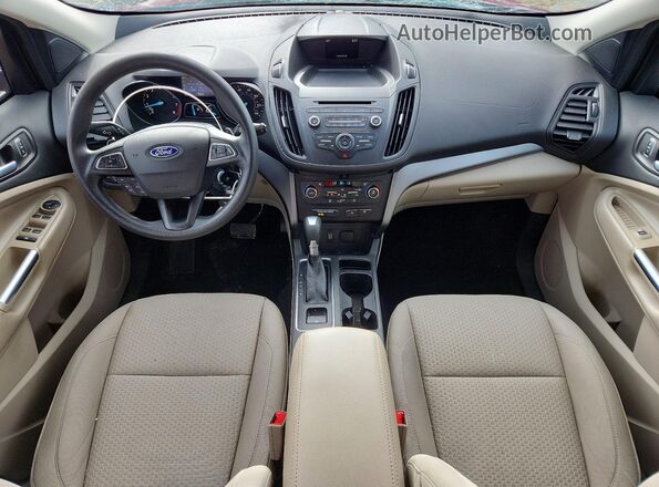 1FMCU0GD1HUD53485 2017 FORD ESCAPE Red 