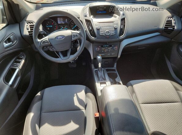 1FMCU0GD1HUE72640 2017 FORD ESCAPE Черный Вид панели приборов