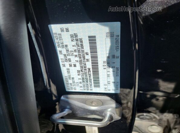 1FMCU0GD1HUE72640 2017 FORD ESCAPE Черный Вид подкапотного пространства