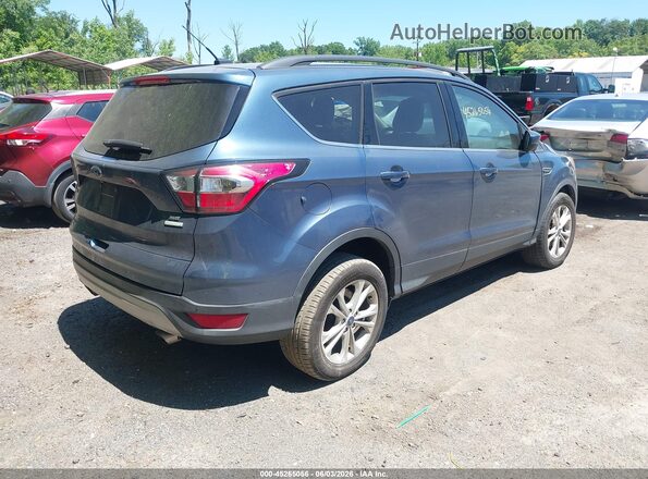 1FMCU0GD1JUC62464 2018 FORD ESCAPE Синий Задняя правая четверть