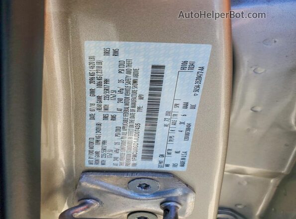 1FMCU0GD1JUD07435 2018 FORD ESCAPE Gold 