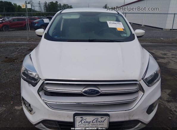 1FMCU0GD1KUC35508 2019 FORD ESCAPE Белый Вид щитка приборов