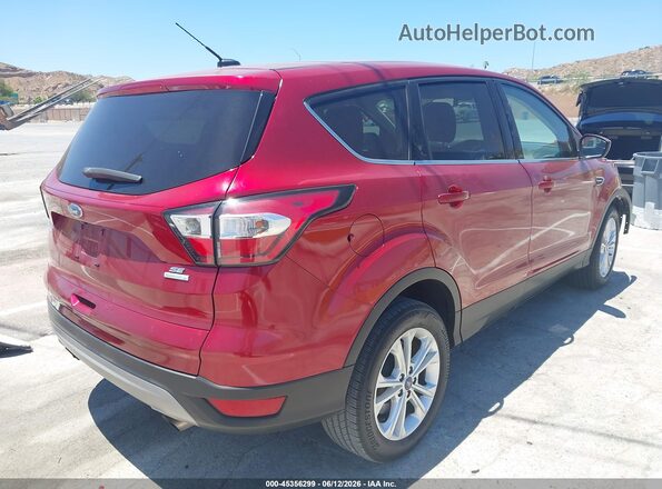 1FMCU0GD2HUC50981 2017 FORD ESCAPE Red უკანა მარჯვენა