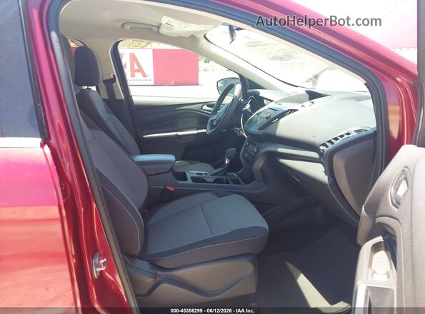 1FMCU0GD2HUC50981 2017 FORD ESCAPE Red წინა სალონის ხედი