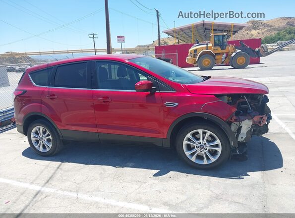 1FMCU0GD2HUC50981 2017 FORD ESCAPE Red სალონის 360-გრადუსიანი ხედი