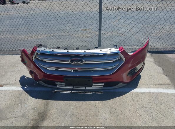 1FMCU0GD2HUC50981 2017 FORD ESCAPE Red ხელსაწყოთა პანელის ხედი