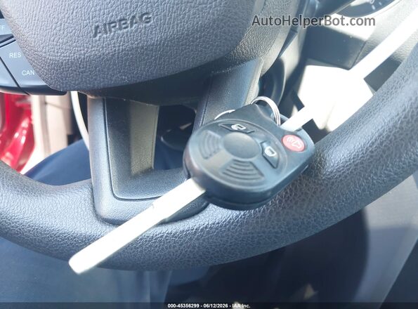 1FMCU0GD2HUC50981 2017 FORD ESCAPE Red წინა პანელის ხედი