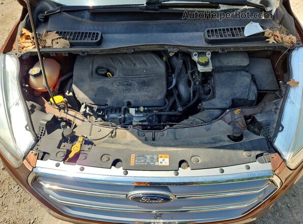 1FMCU0GD2HUD73602 2017 FORD ESCAPE Orange 