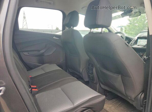 1FMCU0GD2HUD88679 2017 FORD ESCAPE Gray Widok wnętrza z tyłu