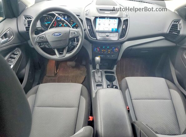 1FMCU0GD2HUD88679 2017 FORD ESCAPE Gray Widok deski rozdzielczej