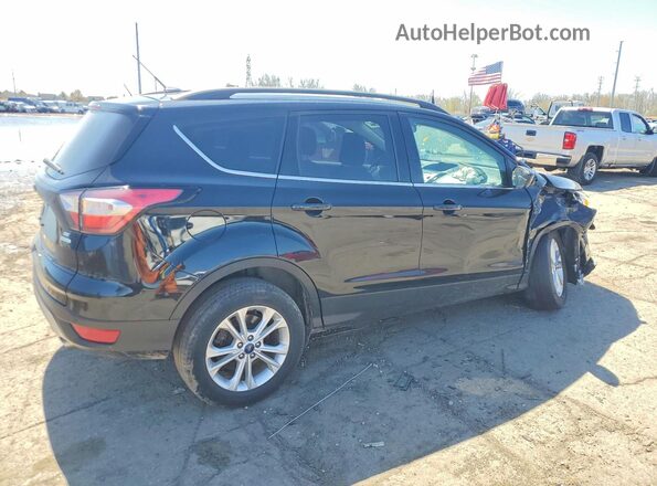 1FMCU0GD2JUB00469 2018 FORD ESCAPE Black უკანა მარჯვენა