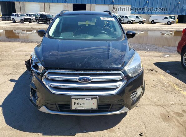 1FMCU0GD2JUB00469 2018 FORD ESCAPE Black წინა ხედი