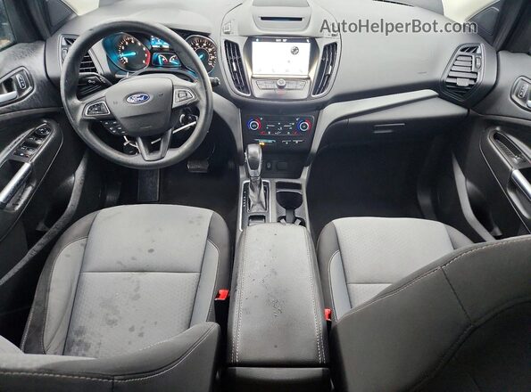 1FMCU0GD2JUB06630 2018 FORD ESCAPE Серый Вид панели приборов