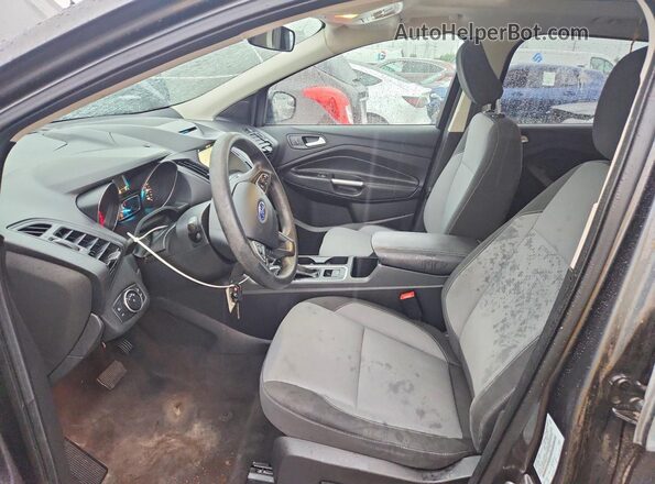 1FMCU0GD2JUB06630 2018 FORD ESCAPE Серый Вид салона спереди