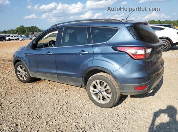 1FMCU0GD2JUB07602 2018 FORD ESCAPE Синий Задняя левая четверть