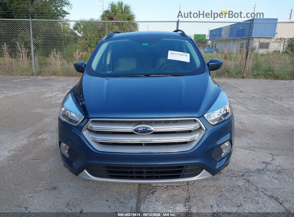 1FMCU0GD2JUB97611 2018 FORD ESCAPE Blue Դիմացի տեսք