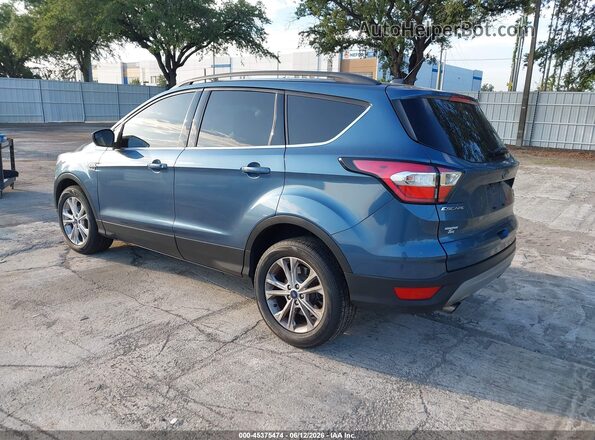 1FMCU0GD2JUB97611 2018 FORD ESCAPE Blue Հետևի ձախ