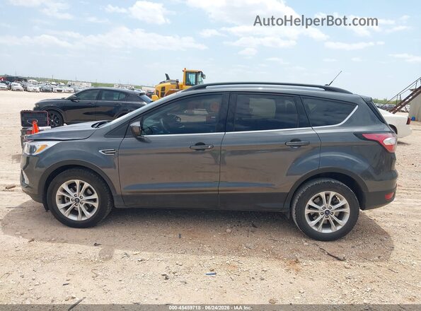 1FMCU0GD2JUD28990 2018 FORD ESCAPE Gray Սալոնի 360 աստիճան տեսք