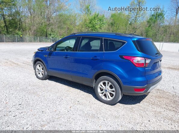 1FMCU0GD2JUD38919 2018 FORD ESCAPE Blue Հետևի ձախ