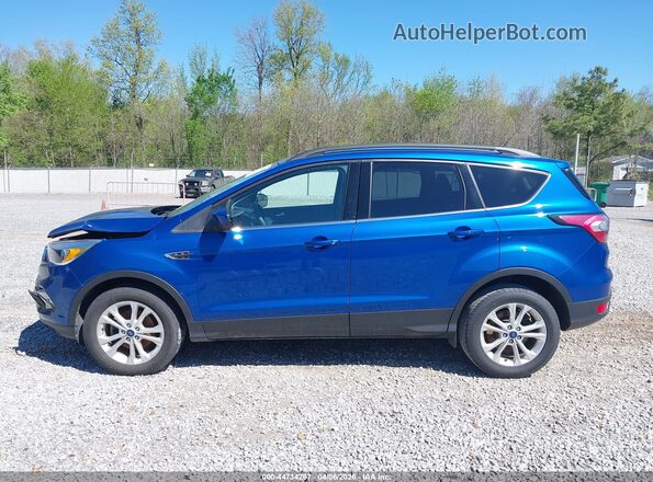 1FMCU0GD2JUD38919 2018 FORD ESCAPE Blue Սալոնի հետևի տեսք