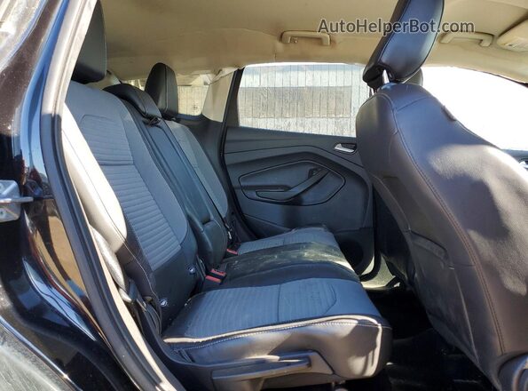 1FMCU0GD2KUA61657 2019 FORD ESCAPE Black Widok wnętrza z tyłu
