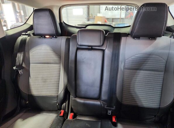 1FMCU0GD2KUB10632 2019 FORD ESCAPE Charcoal Вид задніх сидінь