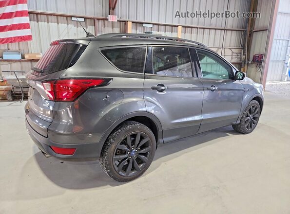 1FMCU0GD2KUB10632 2019 FORD ESCAPE Charcoal Задня права чверть