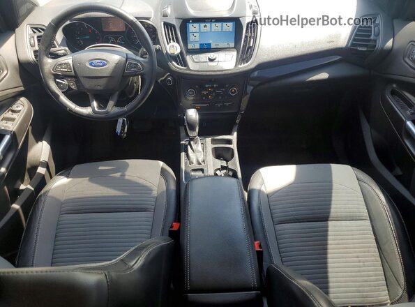 1FMCU0GD2KUB64027 2019 FORD ESCAPE Угольный Вид панели приборов