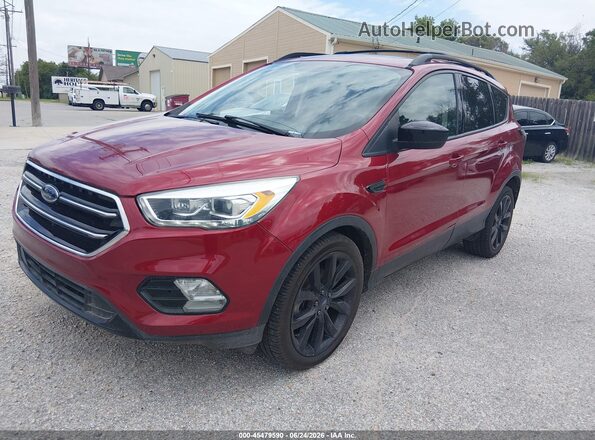 1FMCU0GD3HUC44171 2017 FORD ESCAPE Красный Передняя левая четверть