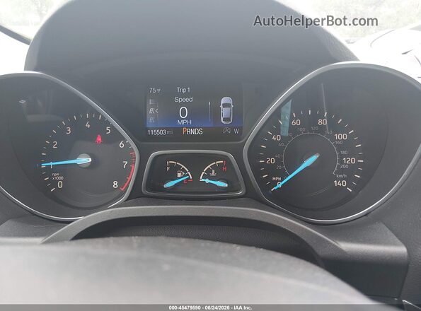 1FMCU0GD3HUC44171 2017 FORD ESCAPE Красный Вид задних сидений