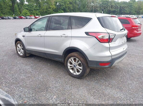 1FMCU0GD3HUF03077 2017 FORD ESCAPE Silver Задня ліва чверть