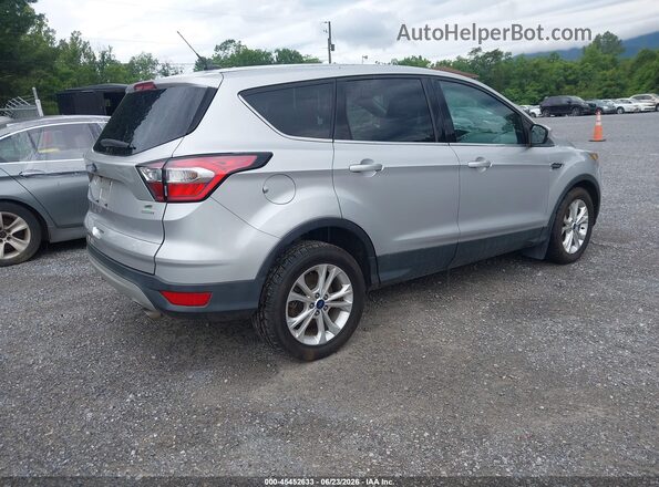 1FMCU0GD3HUF03077 2017 FORD ESCAPE Silver Задня права чверть