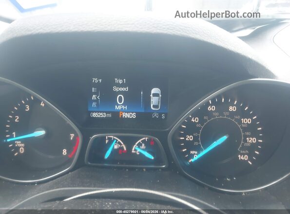 1FMCU0GD3JUA73380 2018 FORD ESCAPE Black Հետևի նստատեղերի տեսք