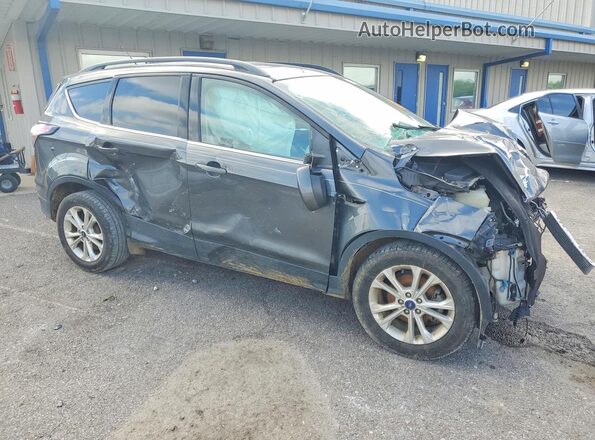 1FMCU0GD3JUB61880 2018 FORD ESCAPE Gray Передня права чверть