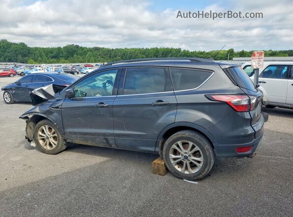 1FMCU0GD3JUB61880 2018 FORD ESCAPE Gray Задня ліва чверть