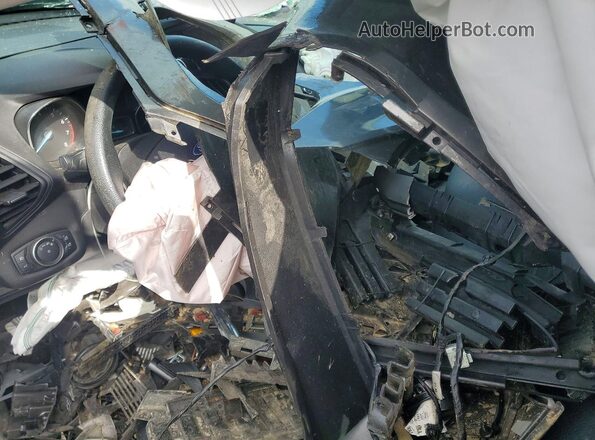 1FMCU0GD3JUB61880 2018 FORD ESCAPE Gray Вид панелі приладів