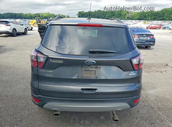 1FMCU0GD3JUB61880 2018 FORD ESCAPE Gray Вид ззаду