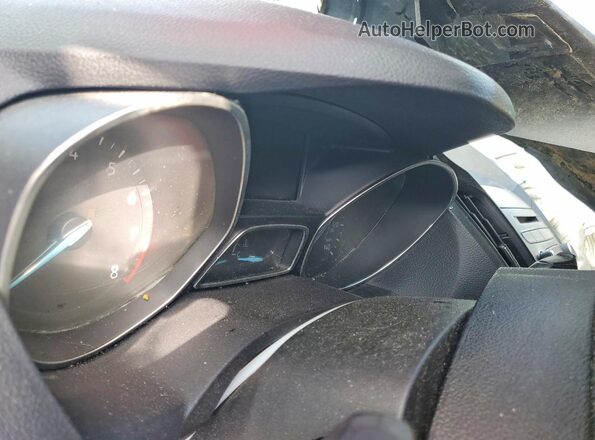 1FMCU0GD3JUB61880 2018 FORD ESCAPE Gray Вид щитка приладів