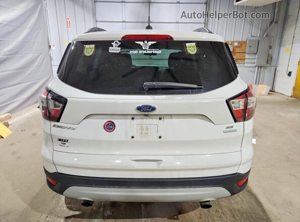 1FMCU0GD3JUB75293 2018 FORD ESCAPE White Widok z tyłu