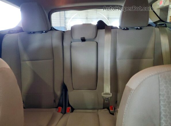 1FMCU0GD3JUC04596 2018 FORD ESCAPE Gray Vista de los asientos traseros