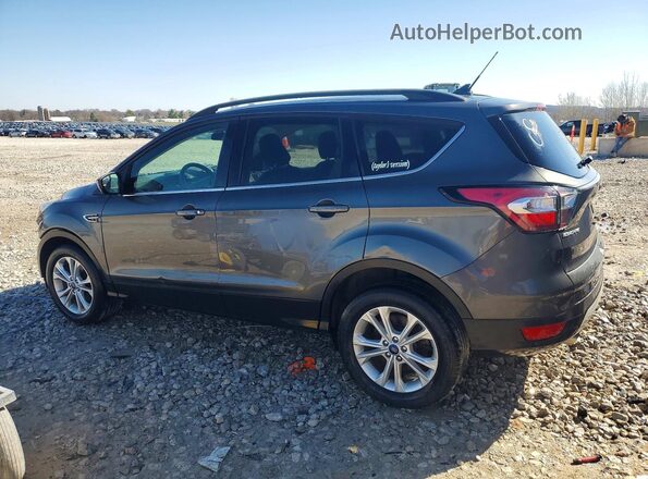 1FMCU0GD3JUC85633 2018 FORD ESCAPE Charcoal Trasero izquierdo