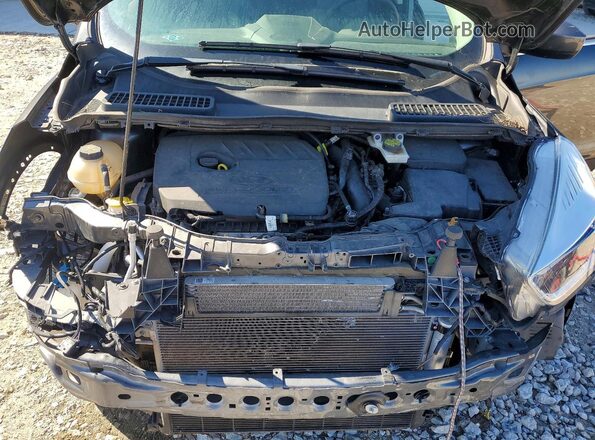 1FMCU0GD3JUC85633 2018 FORD ESCAPE Charcoal Vista del compartimento del motor