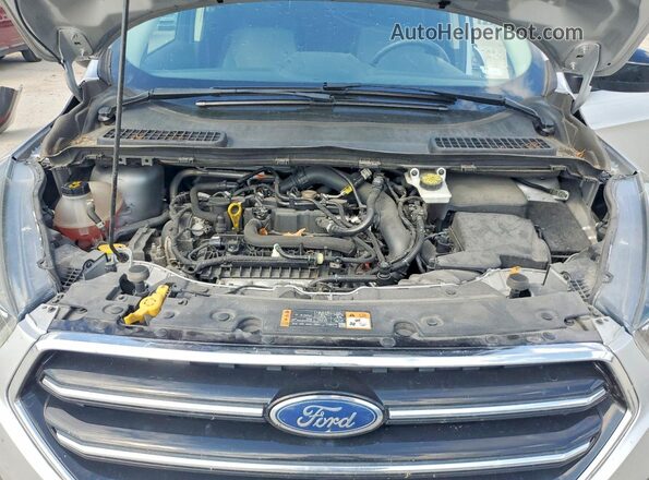 1FMCU0GD3KUB30825 2019 FORD ESCAPE Серебряный Вид подкапотного пространства