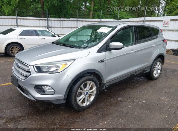 1FMCU0GD3KUB62206 2019 FORD ESCAPE Silver წინა მარცხენა ხედი სამი მეოთხედიდან