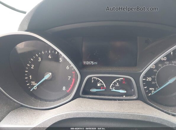 1FMCU0GD3KUB62206 2019 FORD ESCAPE Silver უკანა სავარძლების ხედი