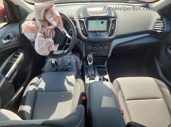 1FMCU0GD3KUB75845 2019 FORD ESCAPE Red Առջևի վահանակի տեսք