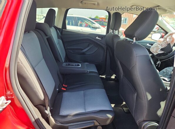 1FMCU0GD3KUB75845 2019 FORD ESCAPE Red Հետևի նստատեղերի տեսք