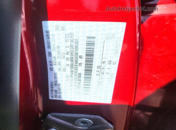 1FMCU0GD3KUB75845 2019 FORD ESCAPE Red Շարժիչի բաժամունքի տեսք