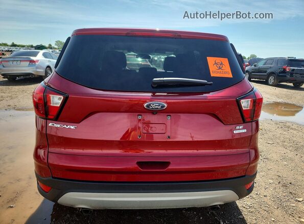 1FMCU0GD3KUB75845 2019 FORD ESCAPE Red Հետևի տեսք
