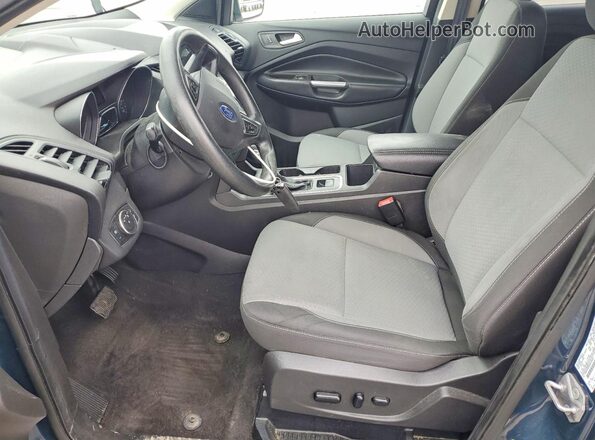 1FMCU0GD3KUC05247 2019 FORD ESCAPE Charcoal წინა სალონის ხედი